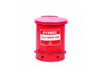 SYSBEL 10加侖易燃廢棄物防火垃圾桶WA8109300