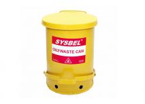 SYSBEL 14加侖可燃廢棄物防火垃圾桶WA8109500Y