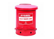 SYSBEL 21加侖易燃廢棄物防火垃圾桶WA8109700