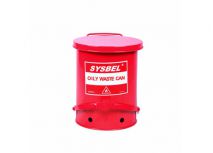 SYSBEL 6加侖易燃廢棄物防火垃圾桶WA8109100
