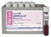 德國MN氟化物預裝管試劑 / 測試試劑（Fluoride）985 040 / 918 142